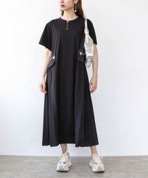 Cepica（セピカ）の「サイドプリーツワンピース（ワンピース）」