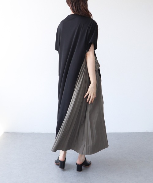 SALE☆BCBG MAXAZRIA サイドプリーツワンピース☆ サイドプリーツワンピース（ワンピース）｜Cepica（セピカ）の