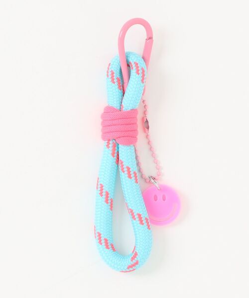 k-4】キーリング キーホルダー❁ニコちゃん カラフル 8ボール 派手