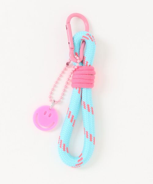 【w-94(2)】キーホルダー キーリング❁ニコちゃん カラフル 個性的 古着 w-94(2)】キーホルダー キーリング❁ニコちゃん カラフル 個性的