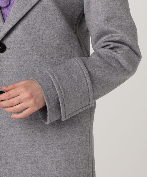 TOMORROWLAND （トゥモローランド）の「LOEWE HOODED COAT（ダッフルコート・レディース・グレー・34）」の9枚目の写真