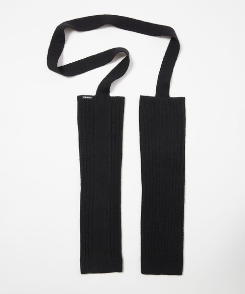 gomme（ゴム）の「リブアームカバー（アームカバー・レディース・グレー/チャコールグレー/ブラック・FREE）」の9枚目の写真