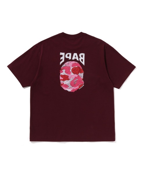 Ape Tシャツ FLORAL CAMO LOGO RELAXED FIT A BATHING APE tシャツ FLORAL CAMO LOGO RELAXED FIT TEE
