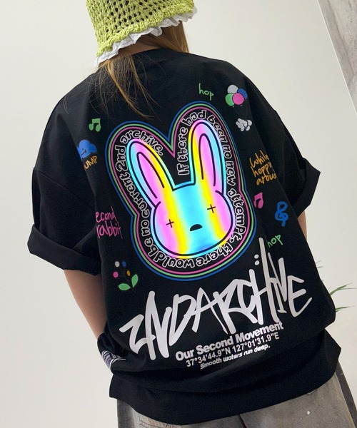 2nd ARCHIVE】 リフレクター オーバーサイズ Tシャツ / Reflector