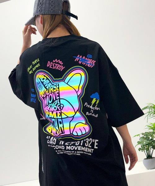 2nd ARCHIVE】 リフレクター オーバーサイズ Tシャツ / Reflector