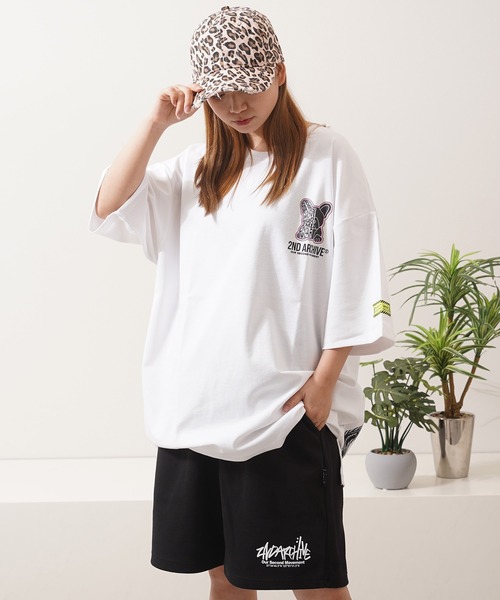 1111clothing(ワンフォークロージング)の「【2nd ARCHIVE】 リフレクター オーバーサイズ Tシャツ / Reflector Oversized T-Shirt(Tシャツ/カットソー・メンズ・ピンク系2/オレンジ系3/ピンク系4/グリーン系4/ブラック系1/パープル系1/グリーン系2/ブラック系3/ホワイト系4/ホワイト系1/ホワイト系2/グリーン系1/ブラック系2/ホワイト系3/グリーン系3/ブラック系4・FREE)」の20枚目の写真