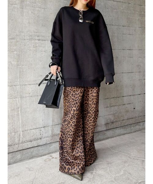 EVRIS（エヴリス）の「レオパードルーズカーゴパンツ（その他パンツ・レディース・ブルー/その他1・SMALL/MEDIUM）」の4枚目の写真