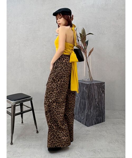 EVRIS（エヴリス）の「レオパードルーズカーゴパンツ（その他パンツ・レディース・ブルー/その他1・SMALL/MEDIUM）」の6枚目の写真