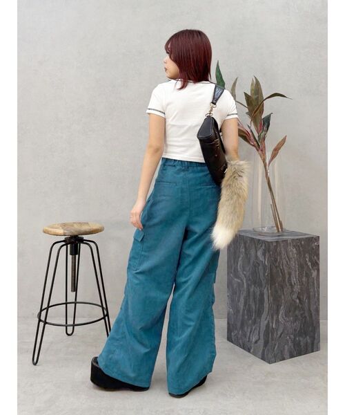 EVRIS（エヴリス）の「レオパードルーズカーゴパンツ（その他パンツ・レディース・ブルー/その他1・SMALL/MEDIUM）」の13枚目の写真