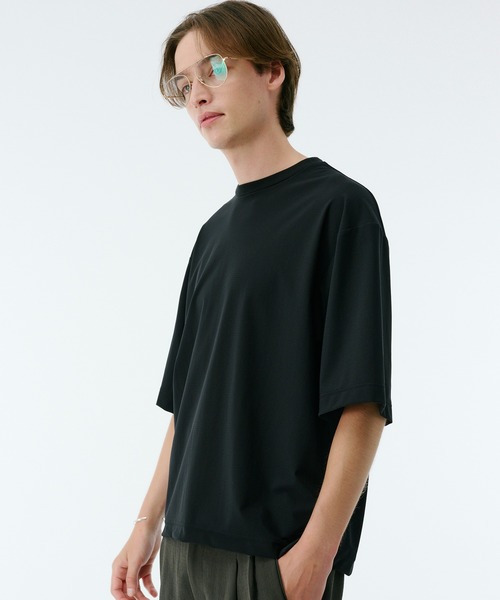 PUBLIC TOKYO（パブリックトウキョウ）の「Air tool lite リラックスTシャツ（Tシャツ/カットソー・メンズ・ダークブラウン/オリーブ/ブラック/ダークグレー・2/1）」の11枚目の写真