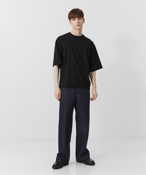 PUBLIC TOKYO（パブリックトウキョウ）の「Air tool lite リラックスTシャツ（Tシャツ/カットソー・メンズ・ダークブラウン/オリーブ/ブラック/ダークグレー・2/1）」の17枚目の写真