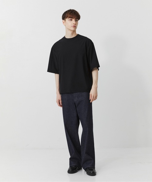 PUBLIC TOKYO（パブリックトウキョウ）の「Air tool lite リラックスTシャツ（Tシャツ/カットソー・メンズ・ダークブラウン/オリーブ/ブラック/ダークグレー・2/1）」の16枚目の写真