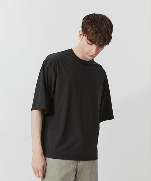 PUBLIC TOKYO（パブリックトウキョウ）の「Air tool lite リラックスTシャツ（Tシャツ/カットソー・メンズ・ダークブラウン/オリーブ/ブラック/ダークグレー・2/1）」の14枚目の写真