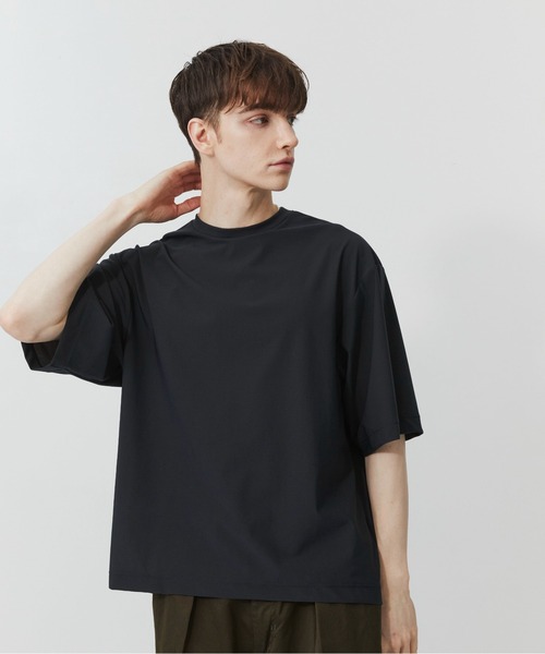 PUBLIC TOKYO（パブリックトウキョウ）の「Air tool lite リラックスTシャツ（Tシャツ/カットソー・メンズ・ダークブラウン/オリーブ/ブラック/ダークグレー・2/1）」の21枚目の写真