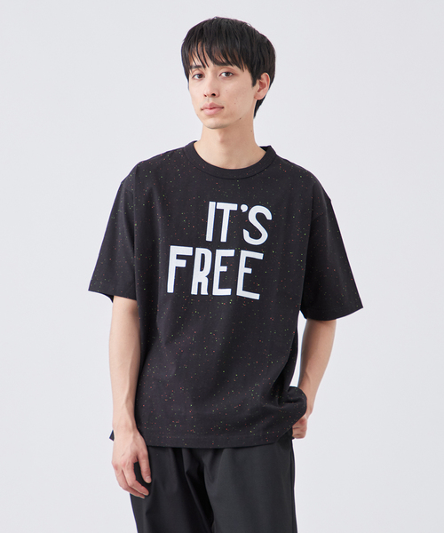 セール】ネップ ITS FREE プリント半袖Tシャツ（Tシャツ/カットソー