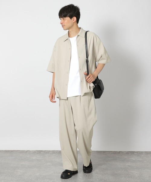 LAKOLE（ラコレ）の「楊柳ジャガードパンツ / 499146（その他パンツ・メンズ・ブラック/グレイッシュベージュ/ブラウン・LARGE/MEDIUM）」の21枚目の写真