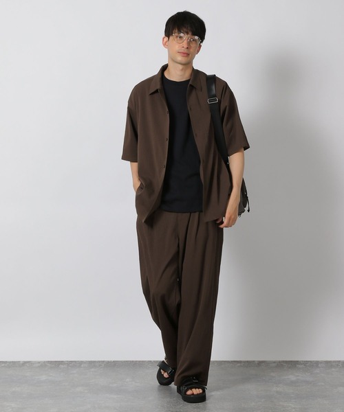 LAKOLE（ラコレ）の「楊柳ジャガードパンツ / 499146（その他パンツ・メンズ・ブラック/グレイッシュベージュ/ブラウン・LARGE/MEDIUM）」の18枚目の写真