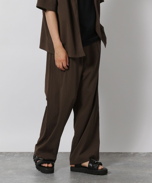 LAKOLE（ラコレ）の「楊柳ジャガードパンツ / 499146（その他パンツ・メンズ・ブラック/グレイッシュベージュ/ブラウン・LARGE/MEDIUM）」の20枚目の写真