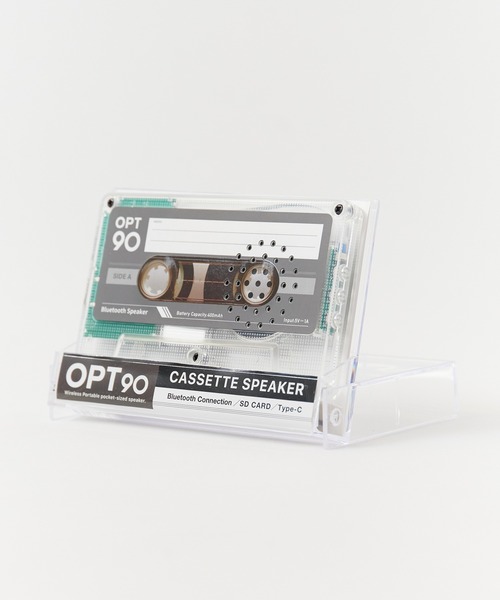 Opt!(オプト)の「Opt!/オプト カセットスピーカー(スピーカー・メンズ・シルバー/ゴールド/グリーン/クリアイエロー/クリア/アイボリー/クリアブラック・FREE)」の21枚目の写真