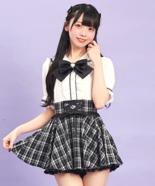 マチ付きサーキュラースカパン（スカート）｜Secret Honey