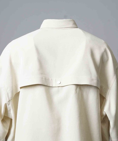UNISEX》Prime-Over Cargo Pocket Short Sleeve Shirt/プライム