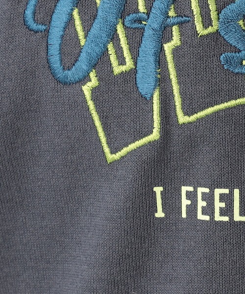 CECIL McBEE（セシルマクビー）の「フロント刺繍プリントTシャツ（Tシャツ/カットソー・レディース・チャコールグレー/オフホワイト/アイボリー・LARGE/MEDIUM）」の13枚目の写真
