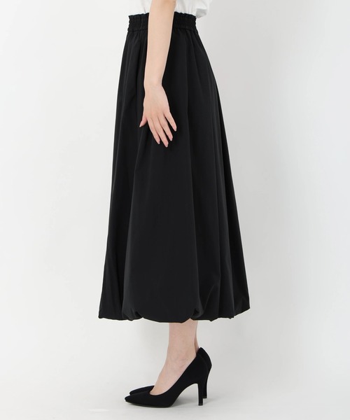 STRAWBERRY-FIELDS（ストロベリーフィールズ）の「ミルキータフタ_バルーンタフタスカート（スカート・レディース・キャメル/ブラック/レッド/オフホワイト・2）」の7枚目の写真