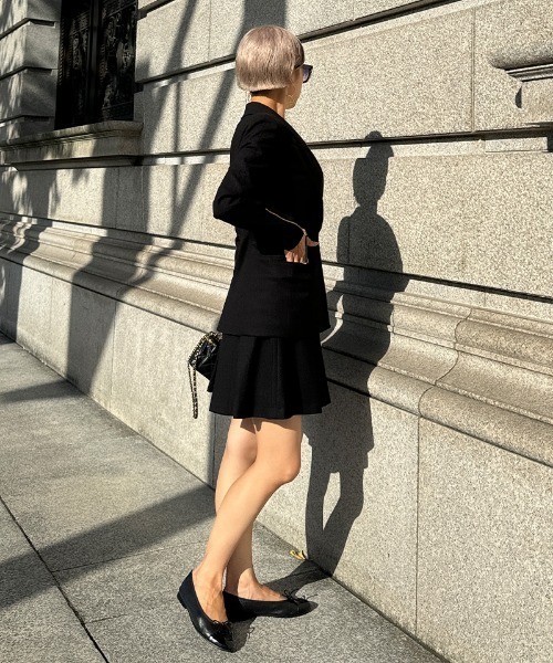 JENNE(ジェンヌ)の「美脚フレンチパンツ(その他パンツ・レディース・ネイビー/キャメル/グレー/ブラック・SMALL/MEDIUM/LARGE/X-LARGE)」の8枚目の写真
