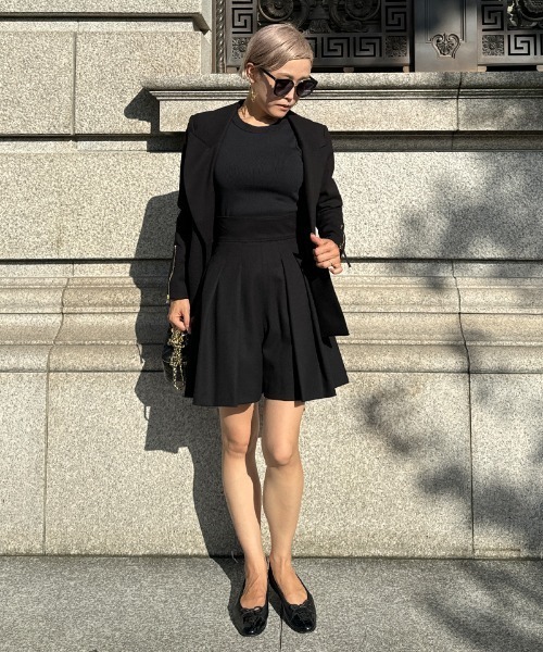 JENNE(ジェンヌ)の「美脚フレンチパンツ(その他パンツ・レディース・ネイビー/キャメル/グレー/ブラック・SMALL/MEDIUM/LARGE/X-LARGE)」の14枚目の写真