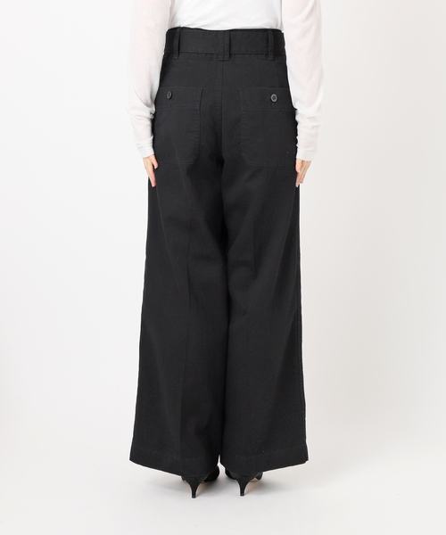 Spick and spanチノワイドパンツ38 新品未使用☆Higuchi×S チノワイドパンツspick&span サイズ38