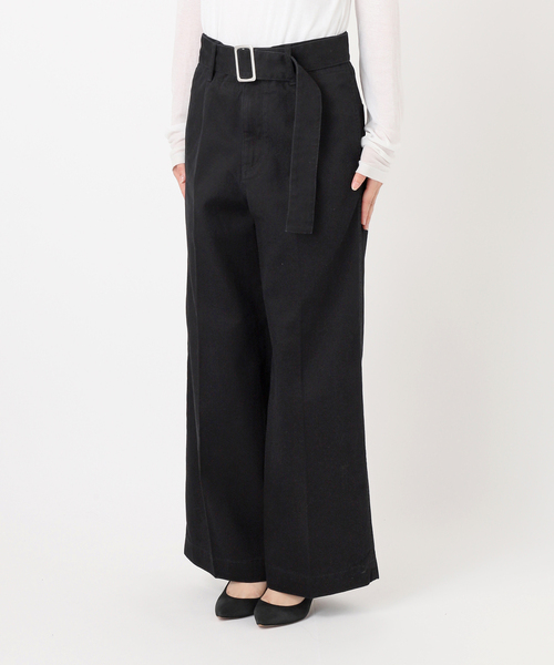 spick and span チノワイドパンツ Spick and Span Higuchi×S チノ