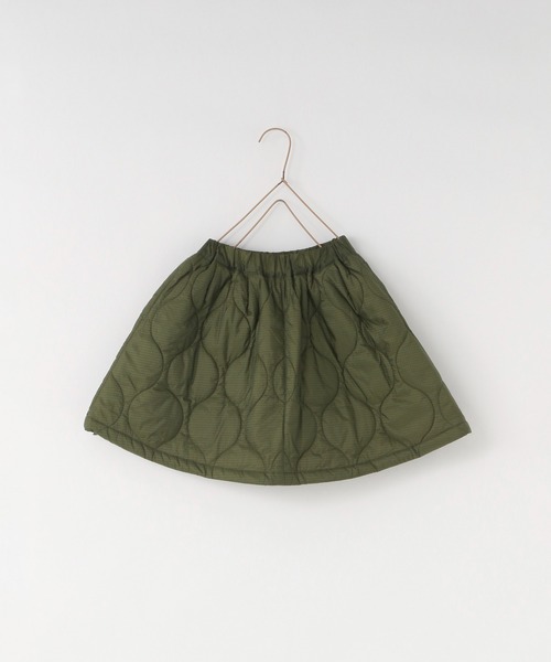 LOWRYS FARM（ローリーズファーム）の「キルティングスカート　 497258（スカート・キッズ・アイボリー/カーキ/ブラック・110cm/120cm/130cm/140cm/150cm）」の16枚目の写真