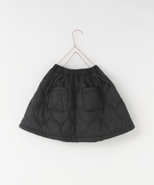 LOWRYS FARM（ローリーズファーム）の「キルティングスカート　 497258（スカート・キッズ・アイボリー/カーキ/ブラック・110cm/120cm/130cm/140cm/150cm）」の9枚目の写真