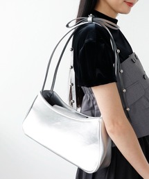 Three Four Time | 【Casselini】肩リボンエナメルバッグ(ショルダーバッグ)