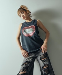 JORDAN BRAND(W[_uh)̃W[_ tCg EBY m[X[u OtBbN TVc / Jordan Flight Women's Sleeveless Graphic T-Shirt HV0224-045 Off Noir(^Ngbv)