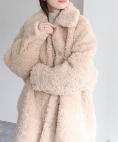 セール】BANANA REPUBLIC FACTORY STORE フェイクファーコート（その他