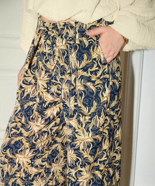 OSYAREVO（オシャレボ）の「カバーアップ リゾート ワイドパンツ 体型カバー レディース（ラッシュガード・レディース・ネイビー/ブラック/ブラック系その他・MEDIUM）」の17枚目の写真