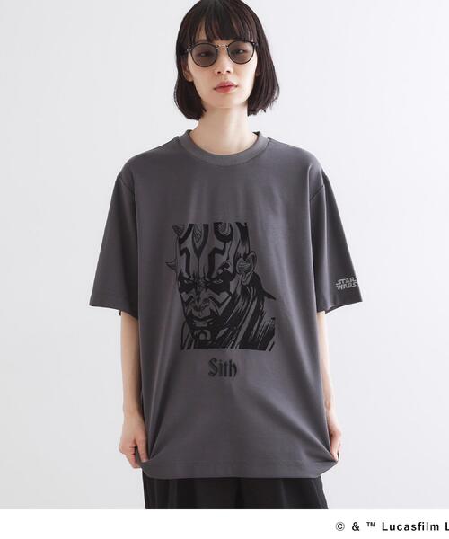 STAR WARS（スターウォーズ）の「【STAR WARS】Capsule Collection ポンチTシャツ（Tシャツ/カットソー・メンズ・チャコールグレー/ブラック/ホワイト・02/03）」の12枚目の写真