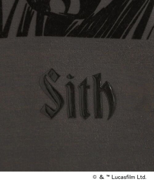 STAR WARS（スターウォーズ）の「【STAR WARS】Capsule Collection ポンチTシャツ（Tシャツ/カットソー・メンズ・チャコールグレー/ブラック/ホワイト・02/03）」の10枚目の写真