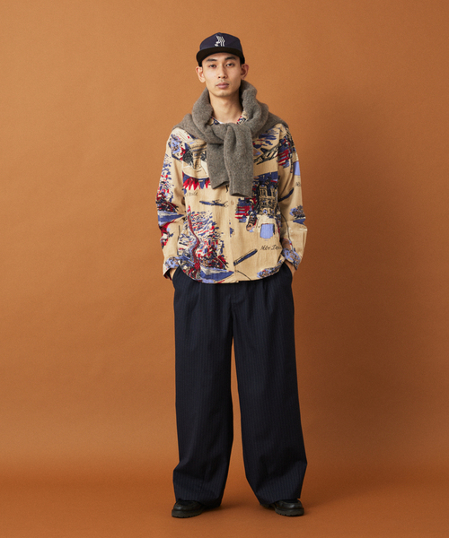 BINDU / ビンドゥー 別注 フランネル パターン シャツ（シャツ