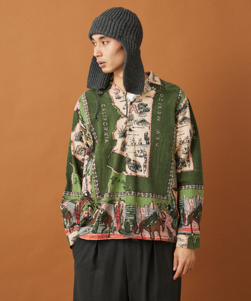 BINDU ビンドゥー　フランネルパターンシャツ ジャーナルスタンダード BINDU / ビンドゥー 別注 フランネル パターン シャツ（シャツ