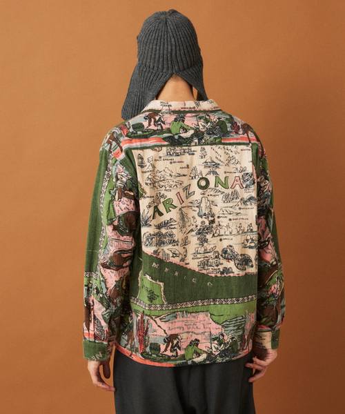 BINDU / ビンドゥー 別注 フランネル パターン シャツ（シャツ