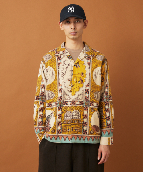 BINDU / ビンドゥー 別注 フランネル パターン シャツ（シャツ