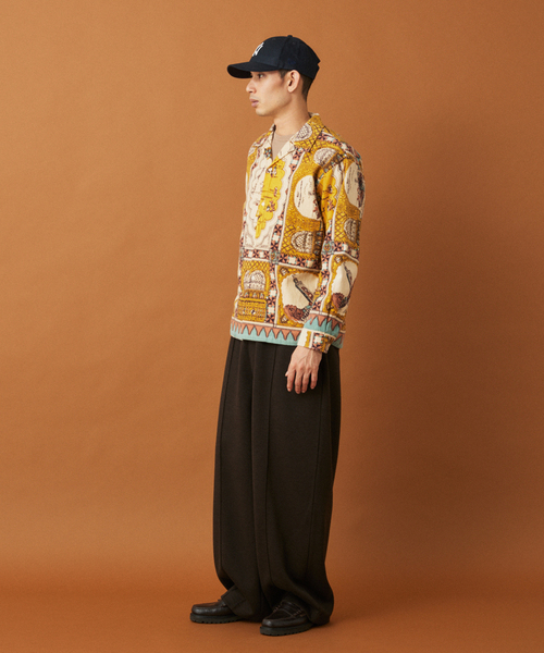 BINDU / ビンドゥー 別注 フランネル パターン シャツ（シャツ