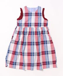 cross linen ジャンスカレッド ジャンパースカート（レッド/赤色系）ファッション通販 - ZOZOTOWN