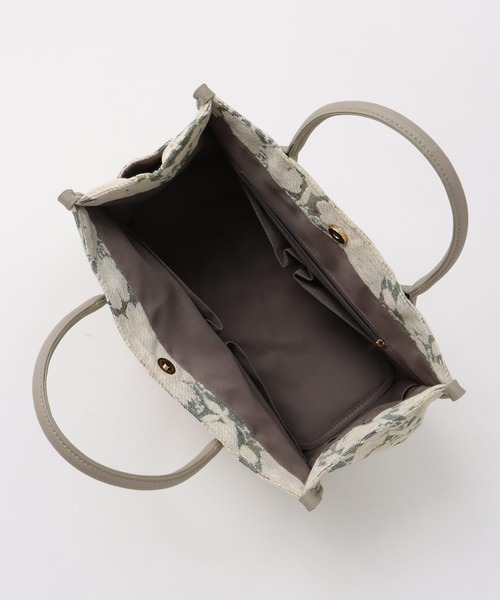 Cepica（セピカ）の「ジャガードスクエアトート（トートバッグ・レディース・ブラック/ホワイト・FREE）」の15枚目の写真