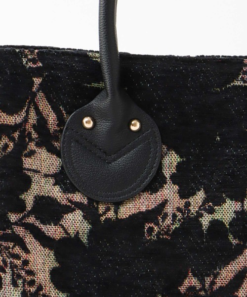 Cepica（セピカ）の「ジャガードスクエアトート（トートバッグ・レディース・ブラック/ホワイト・FREE）」の20枚目の写真