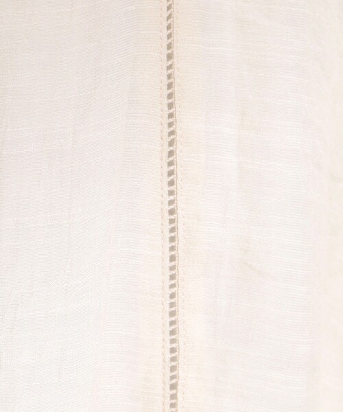 DRESKIP（ドレスキップ）の「【S-LL/2点セット】リボン使いがアクセント はしごレースブラウス＋タンクトップ（その他トップス・レディース・オレンジ/ライトベージュ/ブラック・04/03/02/01）」の15枚目の写真