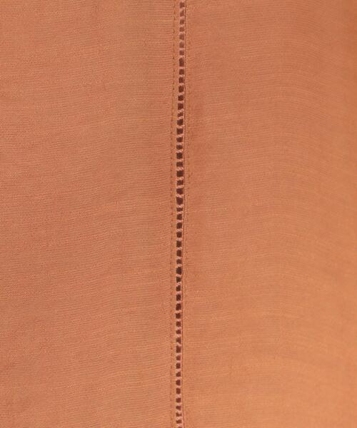 DRESKIP（ドレスキップ）の「【S-LL/2点セット】リボン使いがアクセント はしごレースブラウス＋タンクトップ（その他トップス・レディース・オレンジ/ライトベージュ/ブラック・04/03/02/01）」の11枚目の写真