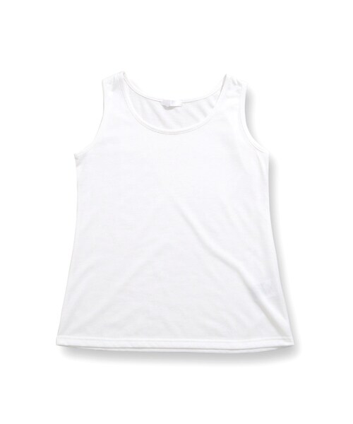 DRESKIP（ドレスキップ）の「【S-LL/2点セット】リボン使いがアクセント はしごレースブラウス＋タンクトップ（その他トップス・レディース・オレンジ/ライトベージュ/ブラック・04/03/02/01）」の4枚目の写真